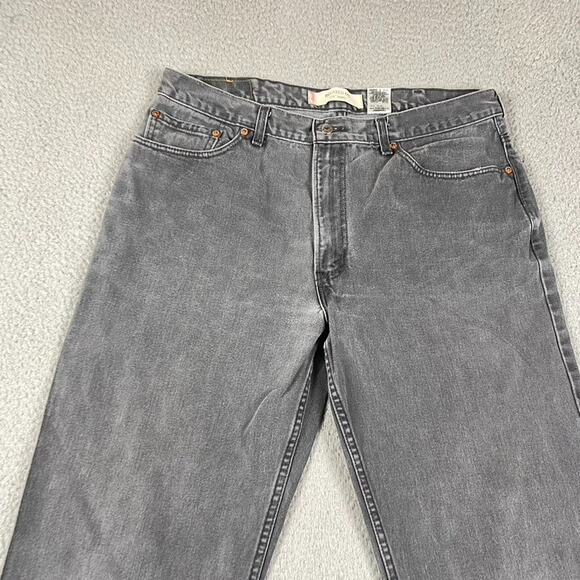 VTG Levi's 550 Relaxed Fit Jeans Men's 38x32 Measured (36x30) Gray - Picture 2 of 14
